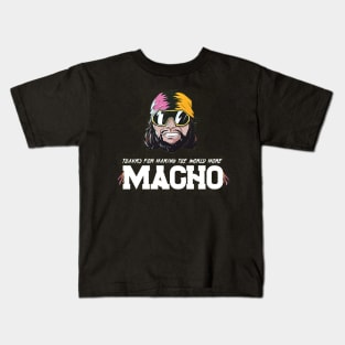 Macho Man Kids T-Shirt